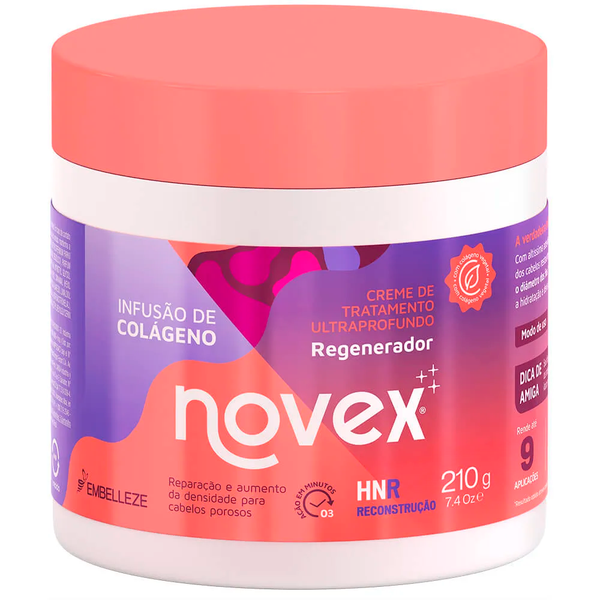 Creme de Tratamento Novex Colágeno 210g Creme de Tratamento Novex Colágeno 210g