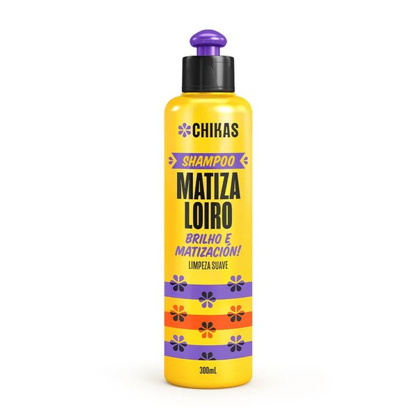 Shampoo Chikas Matiza Loiro 300ml Shampoo Chikas Matiza Loiro 300ml