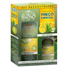 Kit Tio Nacho Shampoo 415ml + Condicionador 200ml Reconstrutor Kit Tio Nacho Shampoo 415ml + Condicionador 200ml Reconstrutor