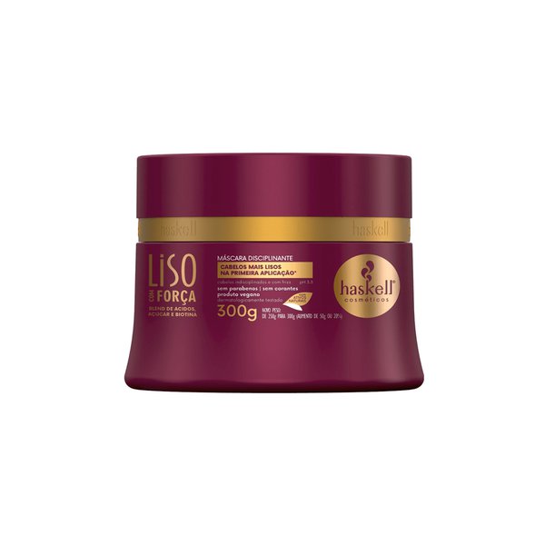 Máscara Capilar Haskell Liso com Força 300g Máscara Capilar Haskell Liso com Força 300g