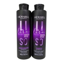 Kit Hidrabell Shampoo + Condicionador Liso Leve e Solto 800ml Kit Hidrabell Shampoo + Condicionador Liso Leve e Solto 800ml