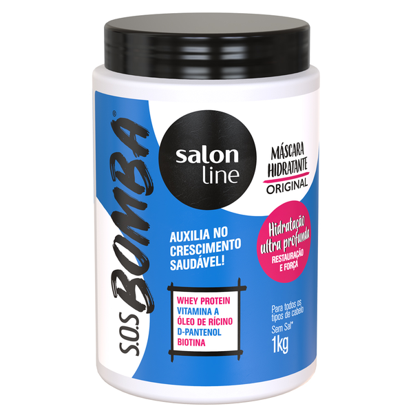 Máscara Salon Line SOS Bomba Vitaminas 1kg Máscara Salon Line SOS Bomba Vitaminas 1kg