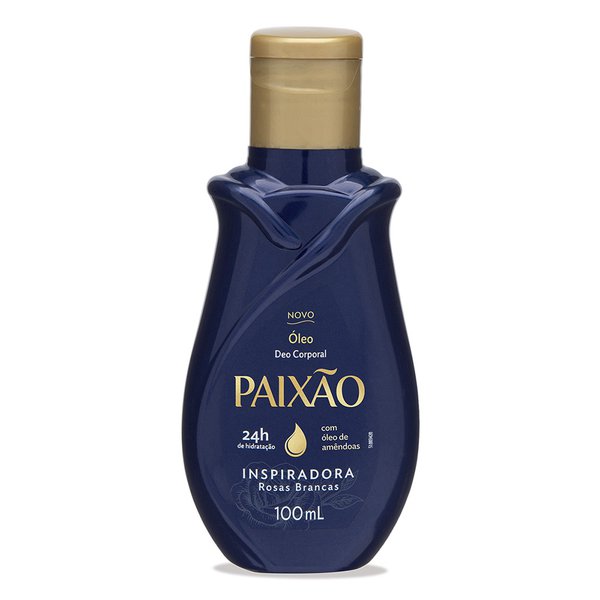 Óleo Corporal Paixão Inspiradora Rosas Brancas 100ml Óleo Corporal Paixão Inspiradora Rosas Brancas 100ml