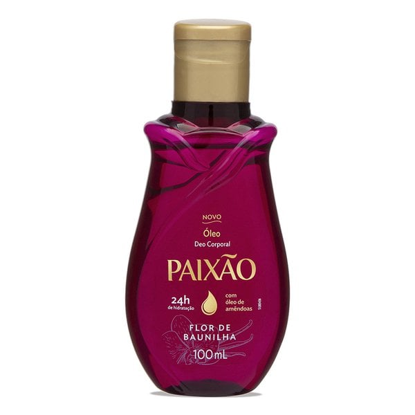 Óleo Corporal Paixão Flor de Baunilha 100ml Óleo Corporal Paixão Flor de Baunilha 100ml