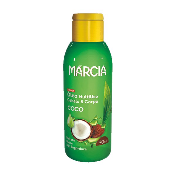 Óleo Marcia Multiuso Corpo e Cabelo Coco 90ml Óleo Marcia Multiuso Corpo e Cabelo Coco 90ml