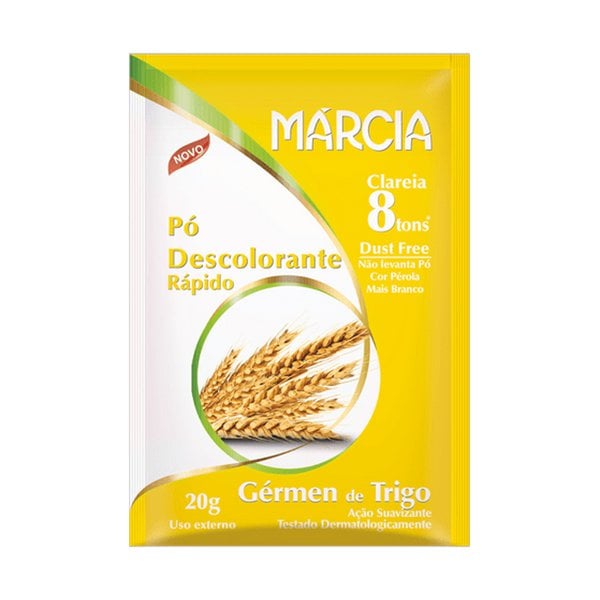 Pó Descolorante Marcia Germe de Trigo 20g Pó Descolorante Marcia Germe de Trigo 20g
