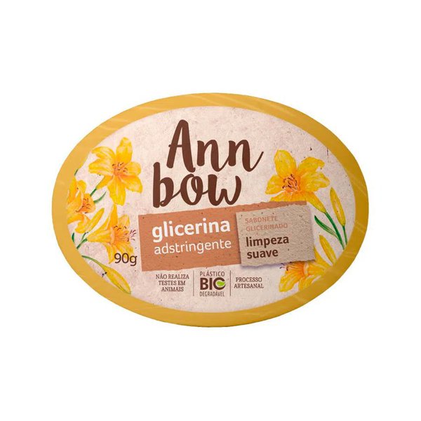 Sabonete Ann Bow Glicerina Adstringente 90g Sabonete Ann Bow Glicerina Adstringente 90g