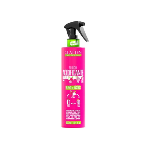 Fluído Glatten Acidificante 300ml Fluído Glatten Acidificante 300ml