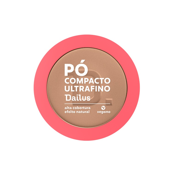 Pó Compacto Ultrafino Dailus D7 Médio 10gr Pó Compacto Ultrafino Dailus D7 Médio 10gr