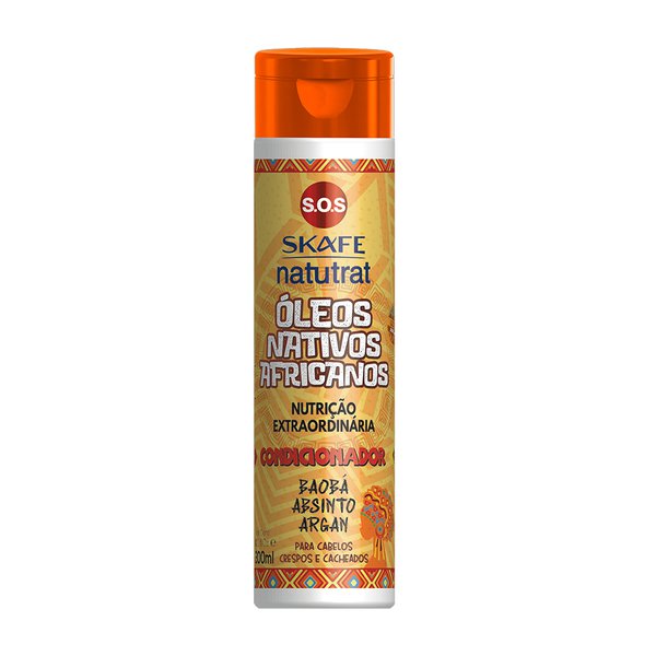 Condicionador Natutrat S.O.S Óleos Nativos Africanos 300ml Condicionador Natutrat S.O.S Óleos Nativos Africanos 300ml