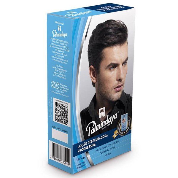 Loção Restauradora Palmindaya Homem 160ml Loção Restauradora Palmindaya Homem 160ml