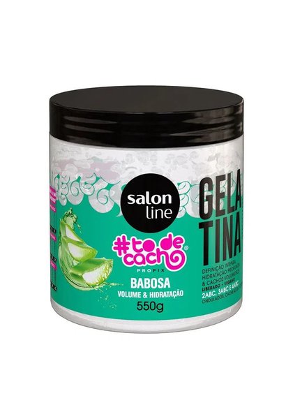 Gelatina Salon Line #Todecachos Super Definição Babosa 550g Gelatina Salon Line #Todecachos Super Definição Babosa 550g