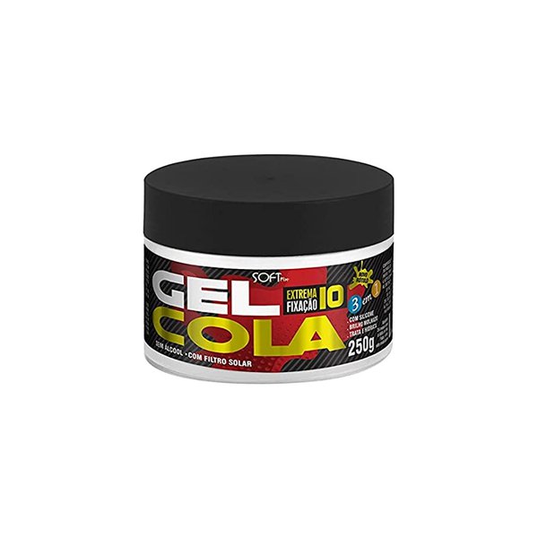 Gel Cola Soft Fix Incolor 250g Gel Cola Soft Fix Incolor 250g
