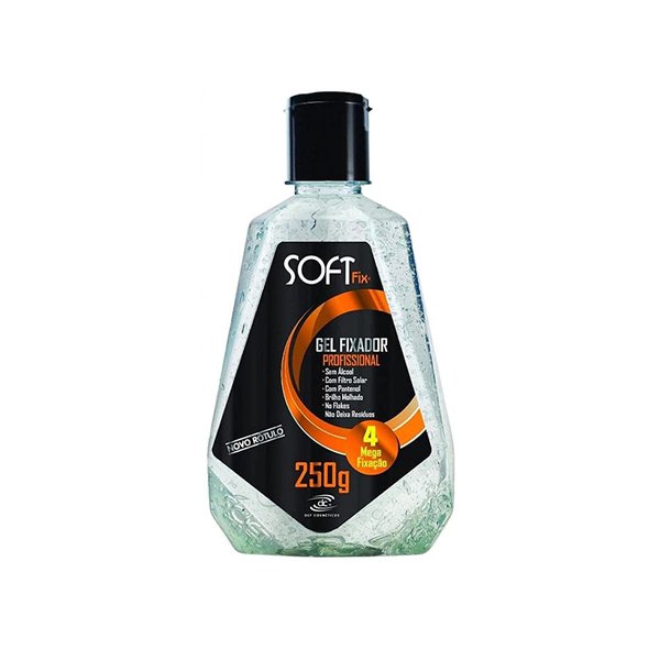 Gel Fixador Soft Fix Incolor 250g Gel Fixador Soft Fix Incolor 250g
