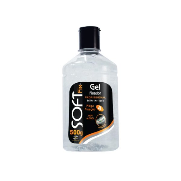 Gel Fixador Soft Fix Incolor 500g Gel Fixador Soft Fix Incolor 500g