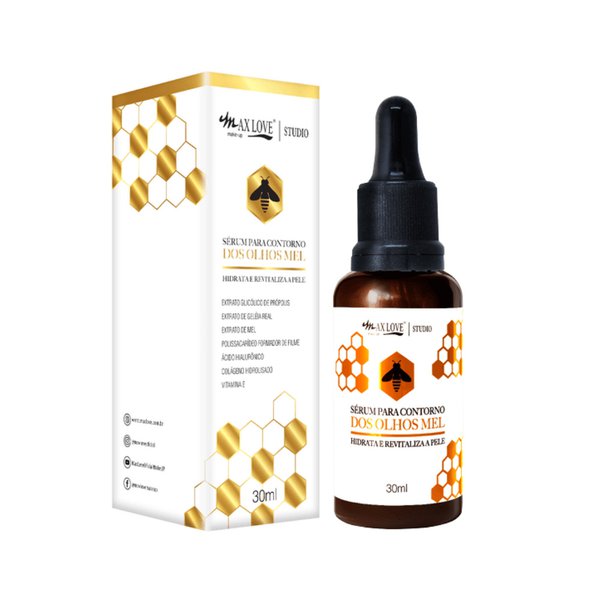 Sérum Facial Max Love Contorno dos Olhos Mel 30ml Sérum Facial Max Love Contorno dos Olhos Mel 30ml