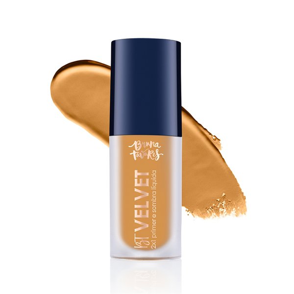 Primer e Sombra Líquida Bruna Tavares Mustard 2x1 6ml Primer e Sombra Líquida Bruna Tavares Mustard 2x1 6ml