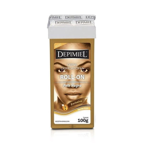 Cera Depimiel Roll-on Peles Negras 100g Cera Depimiel Roll-on Peles Negras 100g