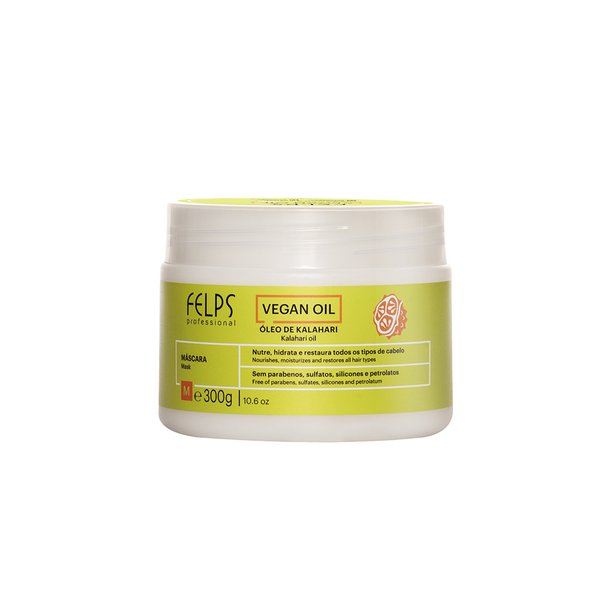 Máscara Felps Vegan Oil Kalahari 300g Máscara Felps Vegan Oil Kalahari 300g