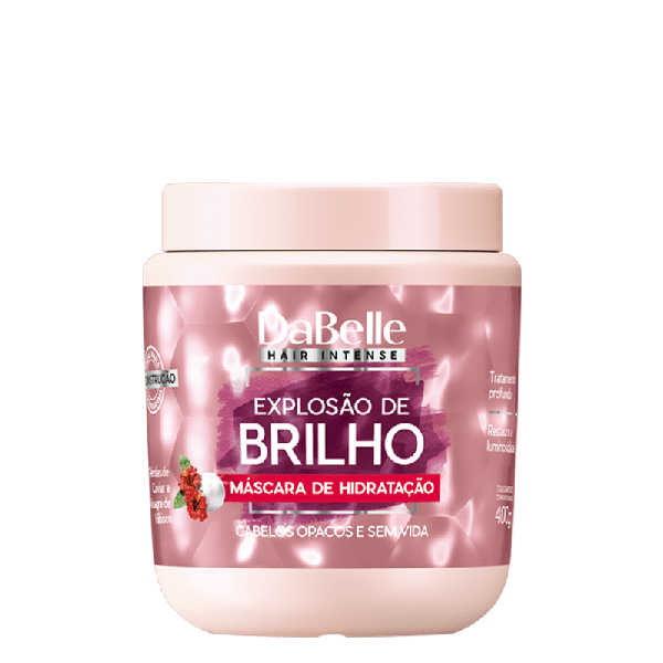 Máscara Capilar DaBelle Explosão de Brilho 400g Máscara Capilar DaBelle Explosão de Brilho 400g