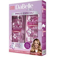 Kit DaBelle Shampoo 250ml + Condicionador 200ml Micelar Precioso Kit DaBelle Shampoo 250ml + Condicionador 200ml Micelar Precioso