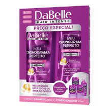 Kit DaBelle Shampoo 250ml + Condicionador 200ml Meu Cronograma Perfeito Kit DaBelle Shampoo 250ml + Condicionador 200ml Meu Cronograma Perfeito