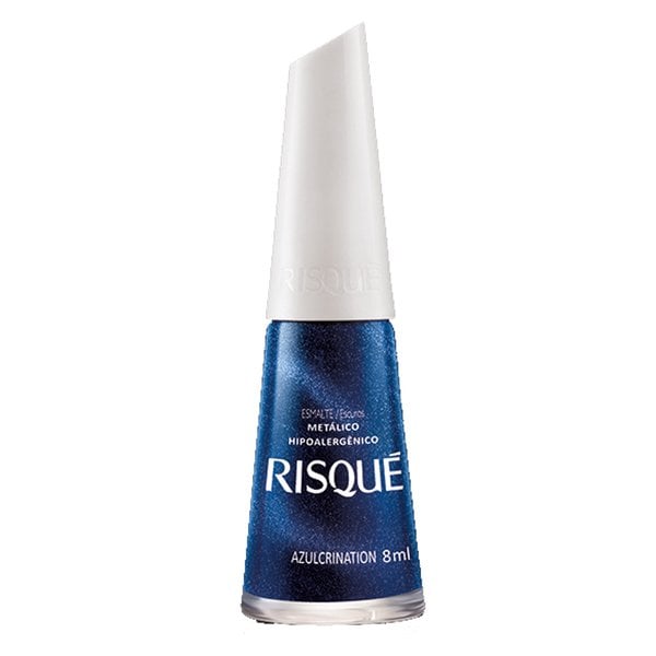 Esmalte Metálico Risqué Azulcrination 8ml Esmalte Metálico Risqué Azulcrination 8ml
