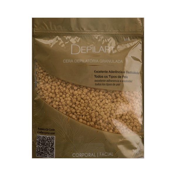 Cera Quente Depilart Granulada Mel 1kg Cera Quente Depilart Granulada Mel 1kg