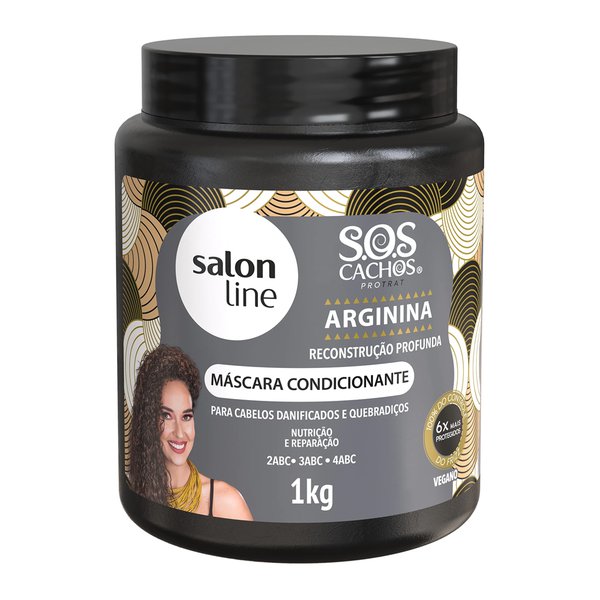 Máscara Condicionante Salon Line SOS Arginina 1kg Máscara Condicionante Salon Line SOS Arginina 1kg