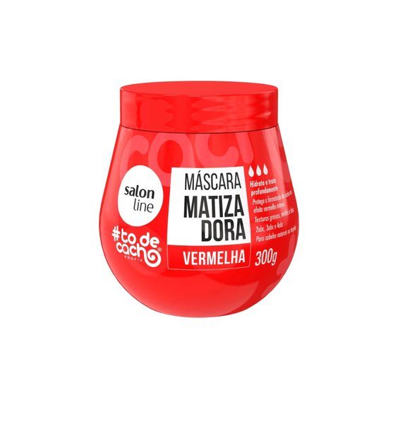 Máscara Matizadora Salon Line TodeCacho Vermelha 300g Máscara Matizadora Salon Line TodeCacho Vermelha 300g