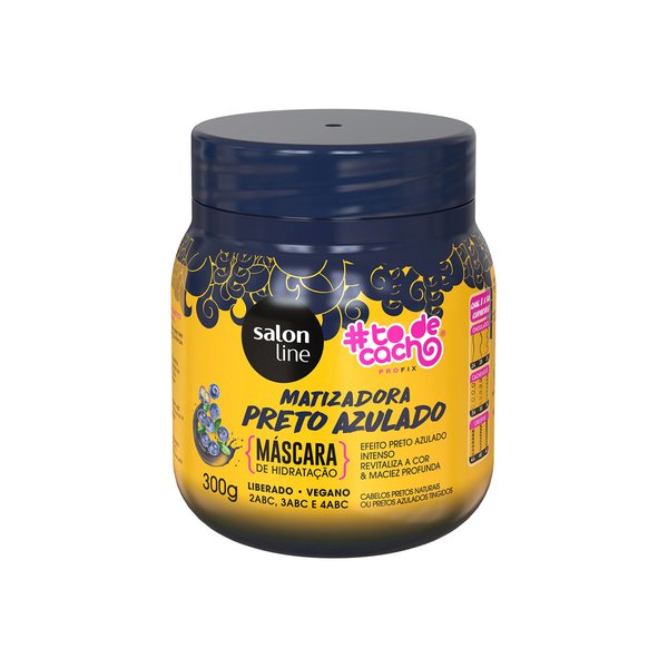 Máscara Matizadora Salon Line #TodeCacho Maionese Preta 300g Máscara Matizadora Salon Line #TodeCacho Maionese Preta 300g