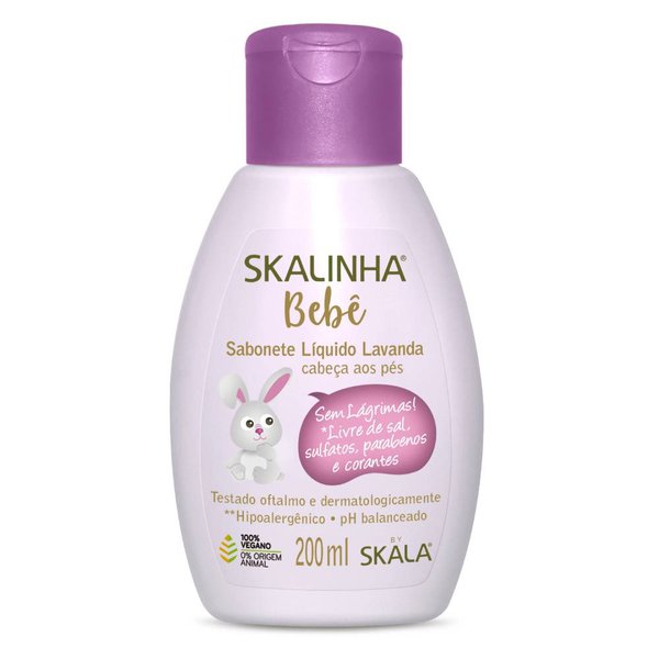 Sabonete Líquido Skalinha Bebę Glicerina 200ml Sabonete Líquido Skalinha Bebę Glicerina 200ml