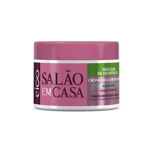 Máscara Eico Salão em Casa Cronograma Hidratação 270g Máscara Eico Salão em Casa Cronograma Hidratação 270g