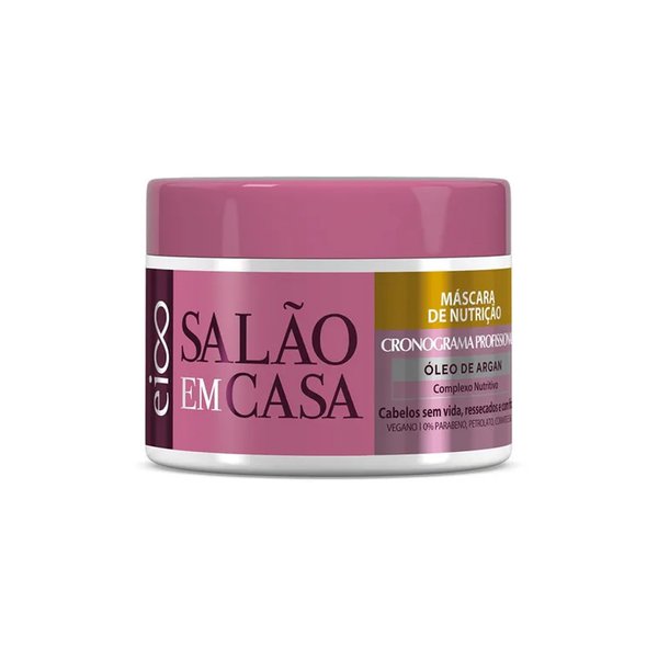 Máscara Eico Salão em Casa Cronograma Nutrição 270g Máscara Eico Salão em Casa Cronograma Nutrição 270g