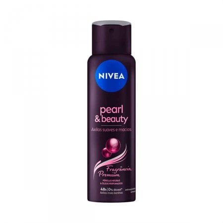 Desodorante Nivea Pearl&Beauty Fragrância Premium Antitranspirante Feminino Aerossol 150ml Desodorante Nivea Pearl&Beauty Fragrância Premium Antitranspirante Feminino Aerossol 150ml