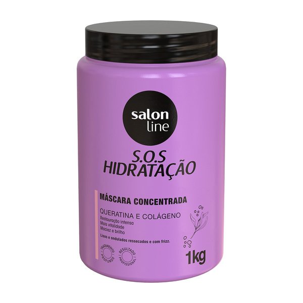 Máscara Salon Line SOS Bio Reconstrução Nv3 1kg Máscara Salon Line SOS Bio Reconstrução Nv3 1kg