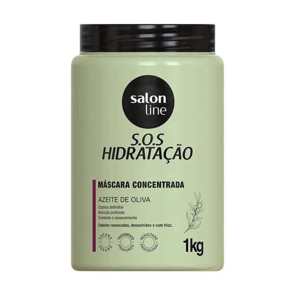 Máscara Salon Line SOS Ultra Cachos Nv3 1kg Máscara Salon Line SOS Ultra Cachos Nv3 1kg