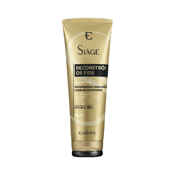 Shampoo Siage Reconstroi Os Fios 250ml Shampoo Siage Reconstroi Os Fios 250ml