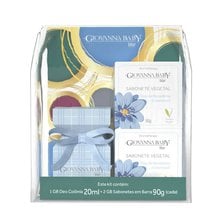 Kit Giovanna Baby Mini Necesser Colonia 20ml + 2 Sabonete 90g Blue Kit Giovanna Baby Mini Necesser Colonia 20ml + 2 Sabonete 90g Blue