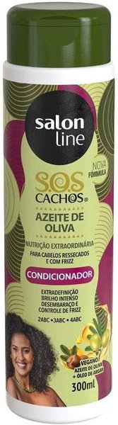 Creme De Pentear Salon Line Sos Condicionador Azeite De Oliva 300ml Creme De Pentear Salon Line Sos Condicionador Azeite De Oliva 300ml