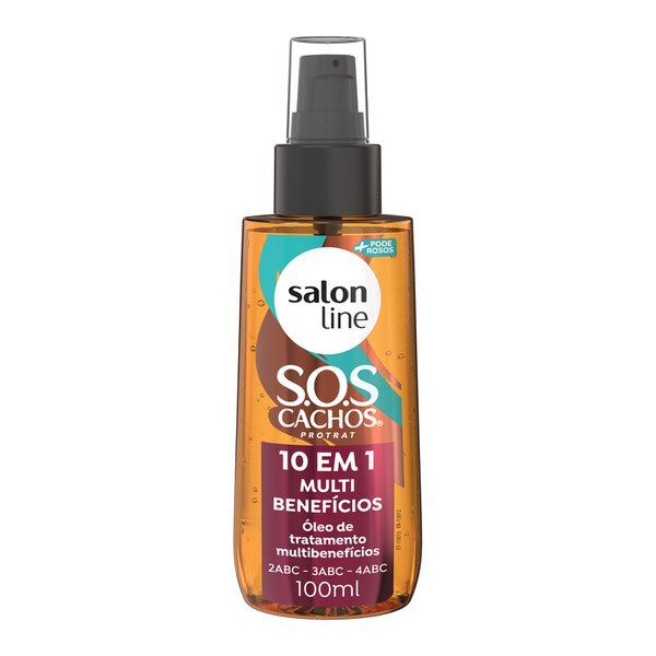 Oleo Salon Line Sos Condicionador 10 Em 1 Multibeneficios +Poderosos 100ml Oleo Salon Line Sos Condicionador 10 Em 1 Multibeneficios +Poderosos 100ml
