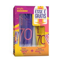 Kit Ricosol Fps 70 Corpo 180g + Fps 70 Facial 50g Kit Ricosol Fps 70 Corpo 180g + Fps 70 Facial 50g
