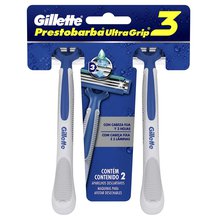Aparelho de Barbear Prestobarba UG3 com 2 unidades Fixo Masculino Aparelho de Barbear Prestobarba UG3 com 2 unidades Fixo Masculino
