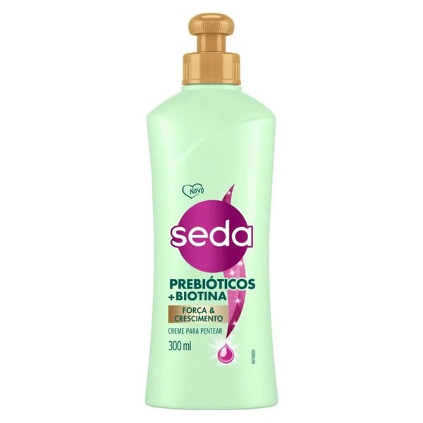 Creme para Pentear Seda 300 grs Prebiotico + Biotina Creme para Pentear Seda 300 grs Prebiotico + Biotina
