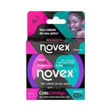 Gel Modelador Cola Comigo 60 grs Meus Cachos Santo Black Poderoso Gel Modelador Cola Comigo 60 grs Meus Cachos Santo Black Poderoso