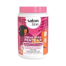 Creme de Pentear Salon Line 1 KG Definiçao Ultra Volume Creme de Pentear Salon Line 1 KG Definiçao Ultra Volume