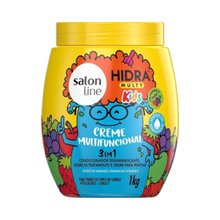 Creme Hydra Multy Kids Salon Line Multifuncional 3 em 1 1Kg Creme Hydra Multy Kids Salon Line Multifuncional 3 em 1 1Kg