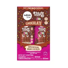 Kit Shampoo 300ml + Condicionador 200ml Salon Line Todecacho Chocolate Kit Shampoo 300ml + Condicionador 200ml Salon Line Todecacho Chocolate