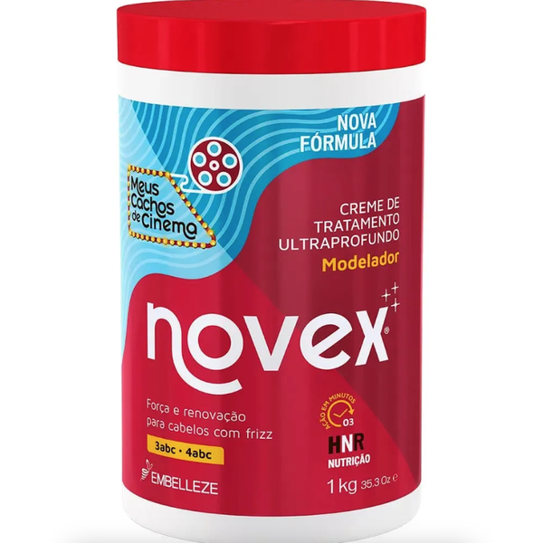 Creme de Tratamento Embelleze Novex Meus Cachos de Cinema 1kg Creme de Tratamento Embelleze Novex Meus Cachos de Cinema 1kg
