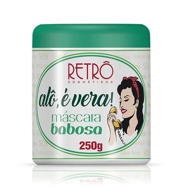 Máscara Felps Retrô Alô, É Vera ! Babosa 300gr Máscara Felps Retrô Alô, É Vera ! Babosa 300gr